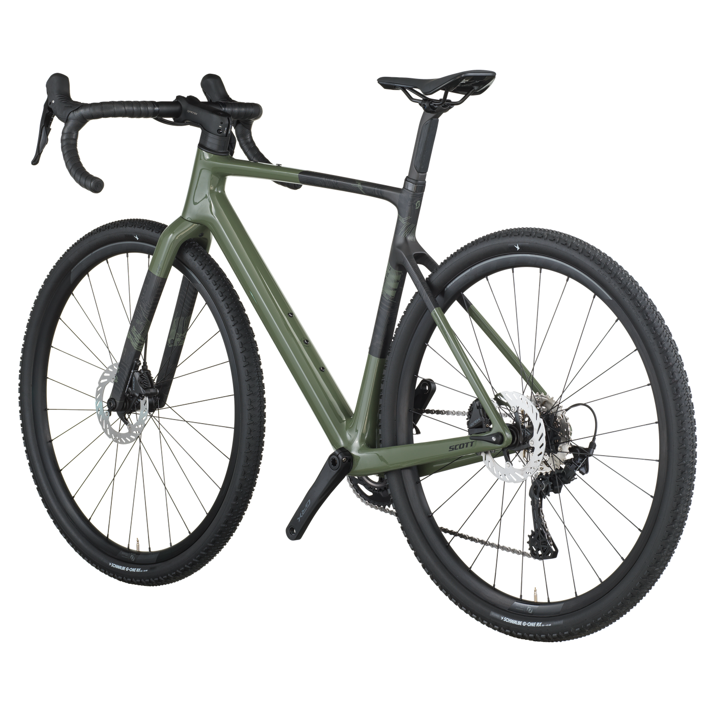 Scott Addict Gravel 40 wengé groen