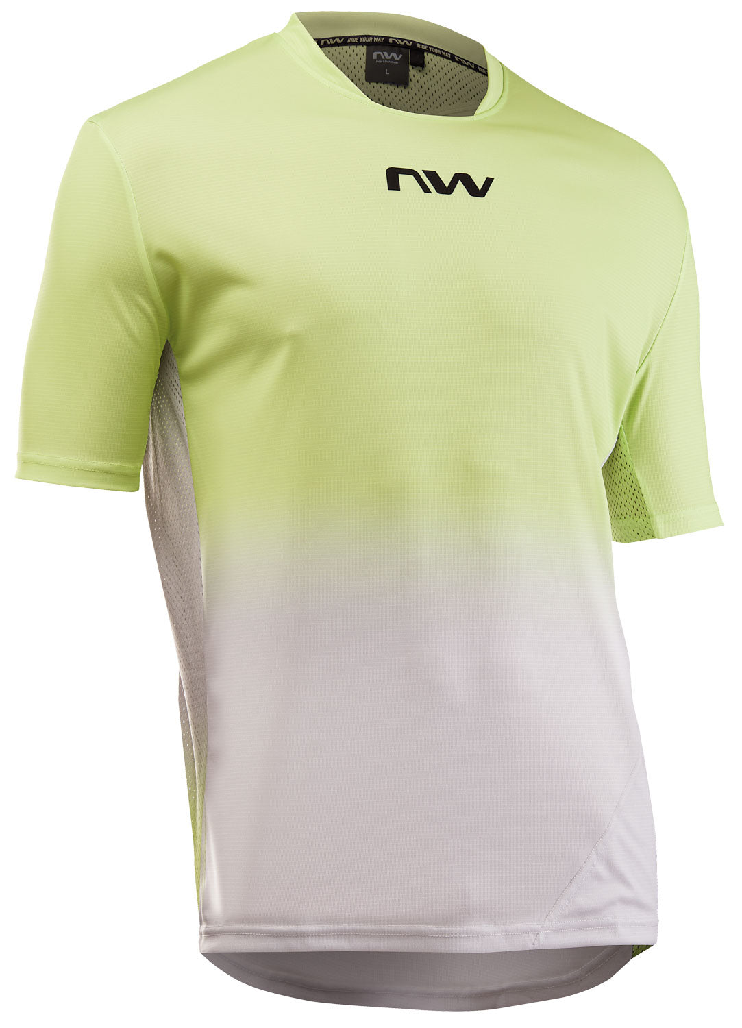 Northwave Edge 2 Jersey Korte Mouw Cool Matcha/Lichtgrijs