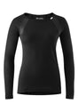 Gonso Base Shirt Longsleeve Therm Dames Zwart