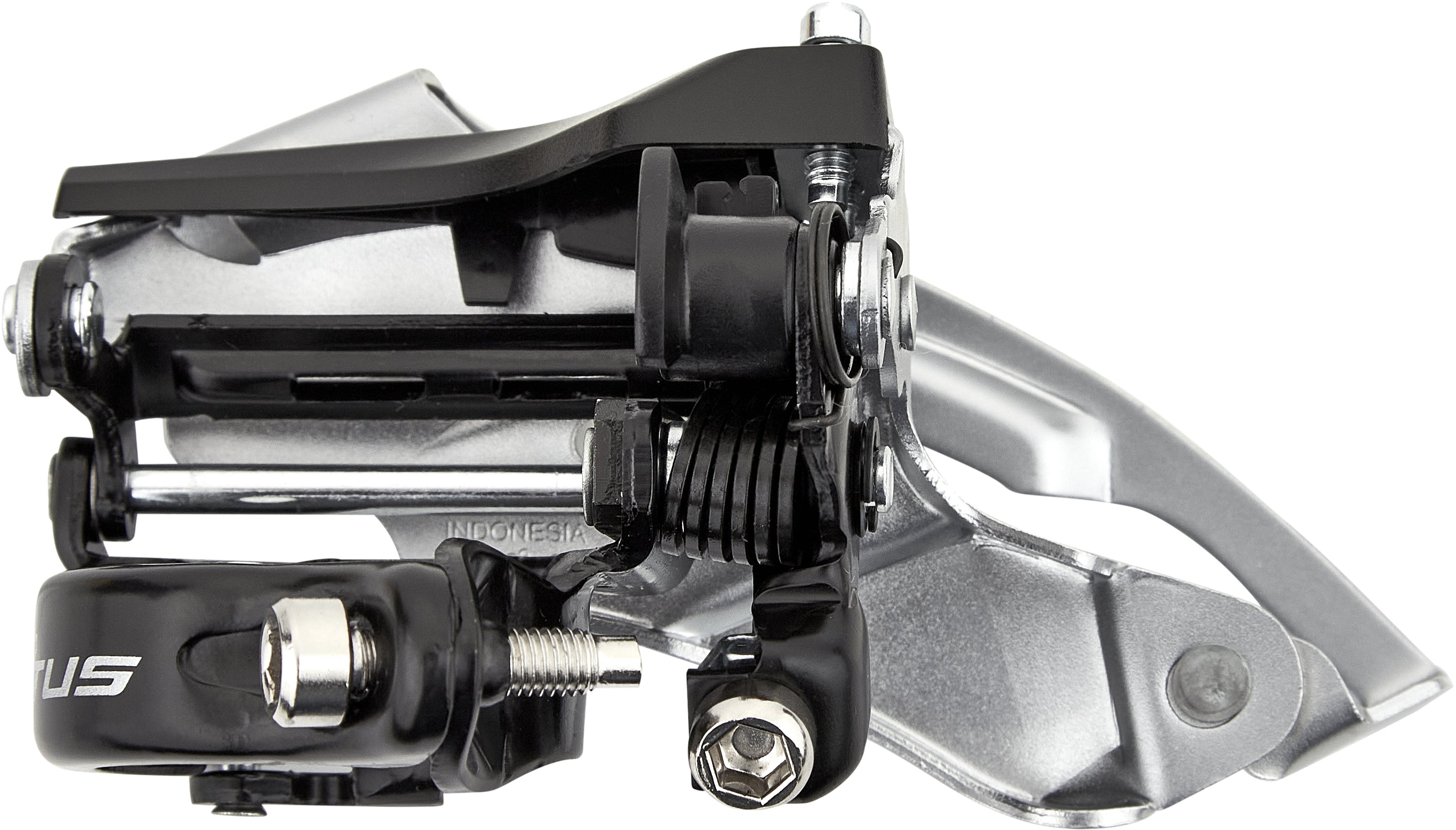 Shimano Altus FD-M370 voorderailleur 3x9-speed klem Dual-Pull zwart/zilver