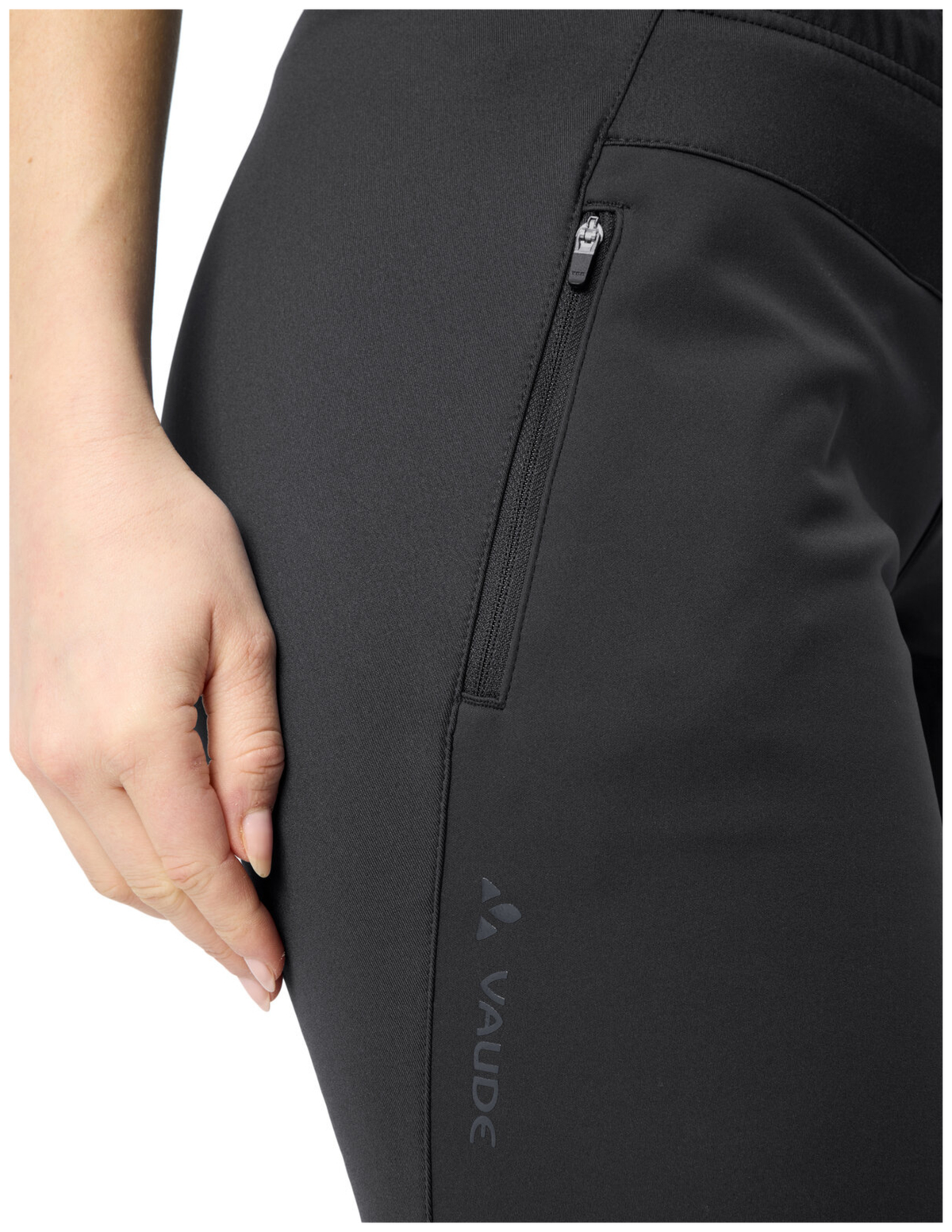 VAUDE Dames Wintry Broek V black/black
