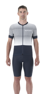 Mavic Aksium Graphic Jersey M Strepen / Diepblauw
