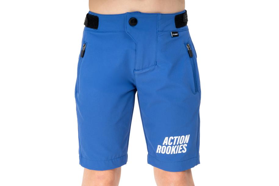 Cube MTB Baggy Short ROOKIE X Actionteam blauw