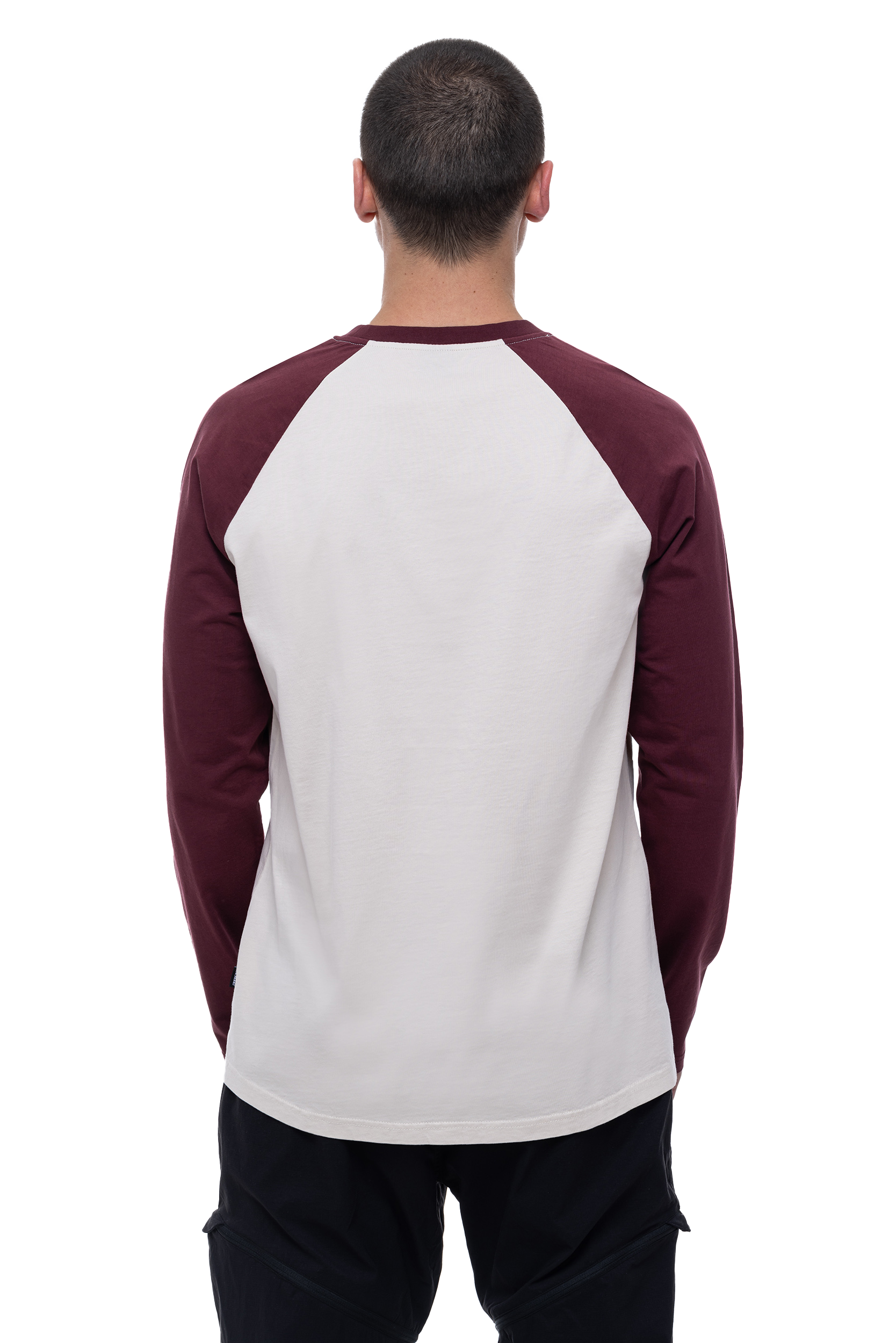 CUBE Organic Longsleeve rood en beige