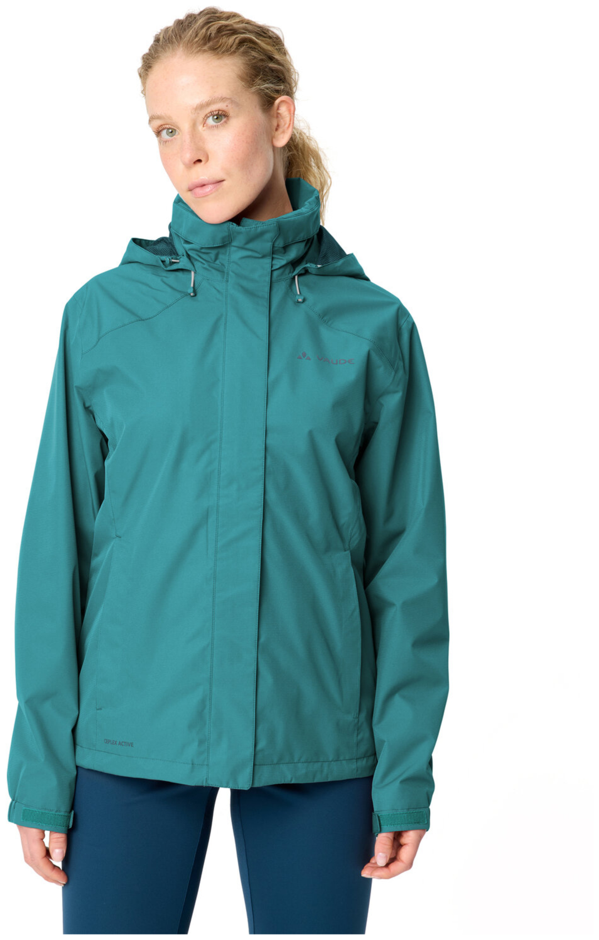 VAUDE Dames Escape Bike Light Jas fjord groen