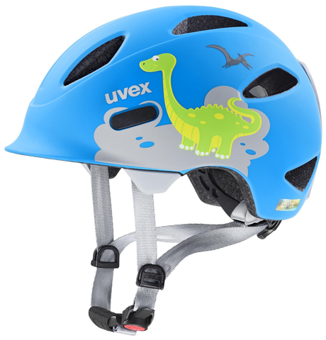 uvex Oyo Style Kinderhelm Dino Blauw Mat