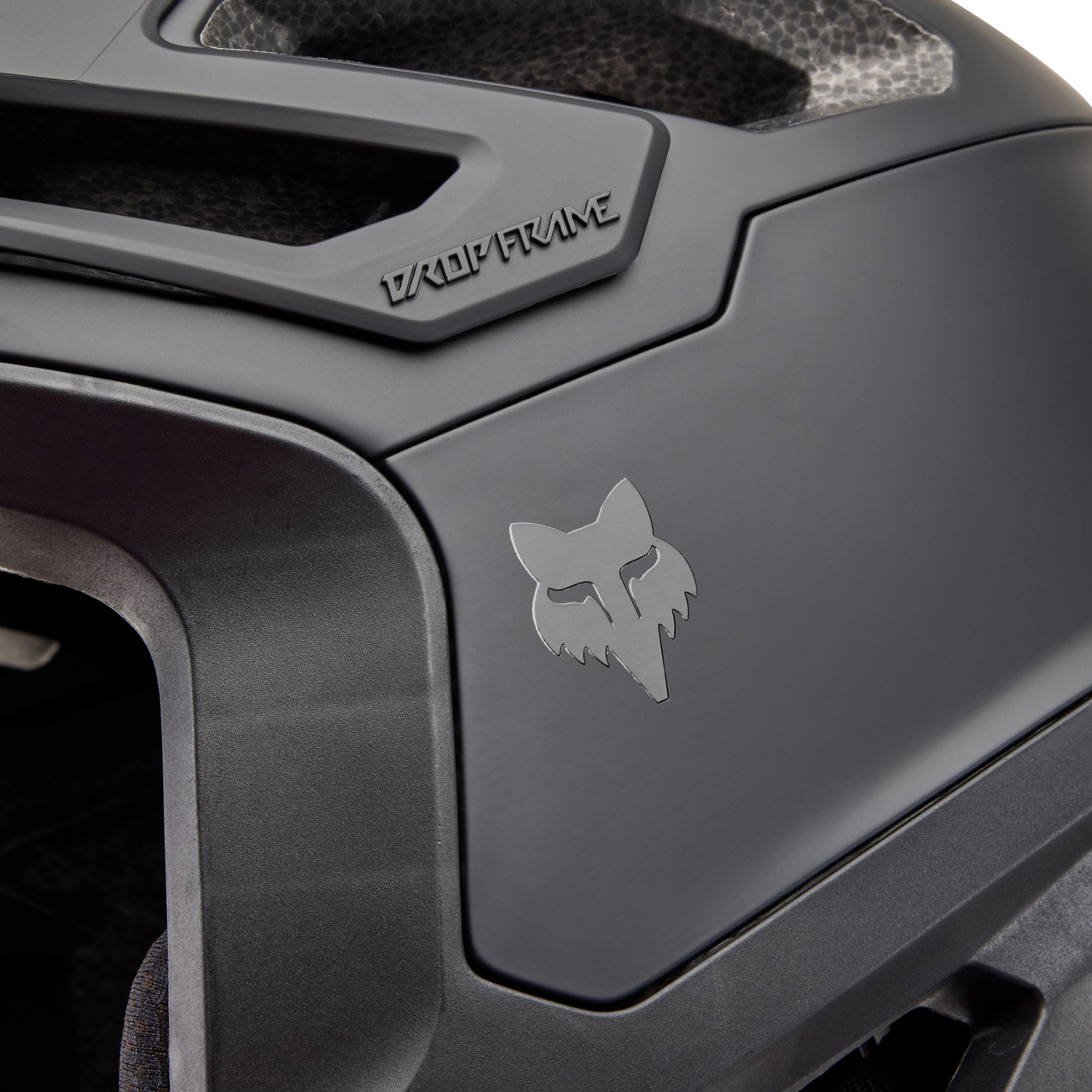 Fox Dropframe Pro MTB-helm Mat Zwart
