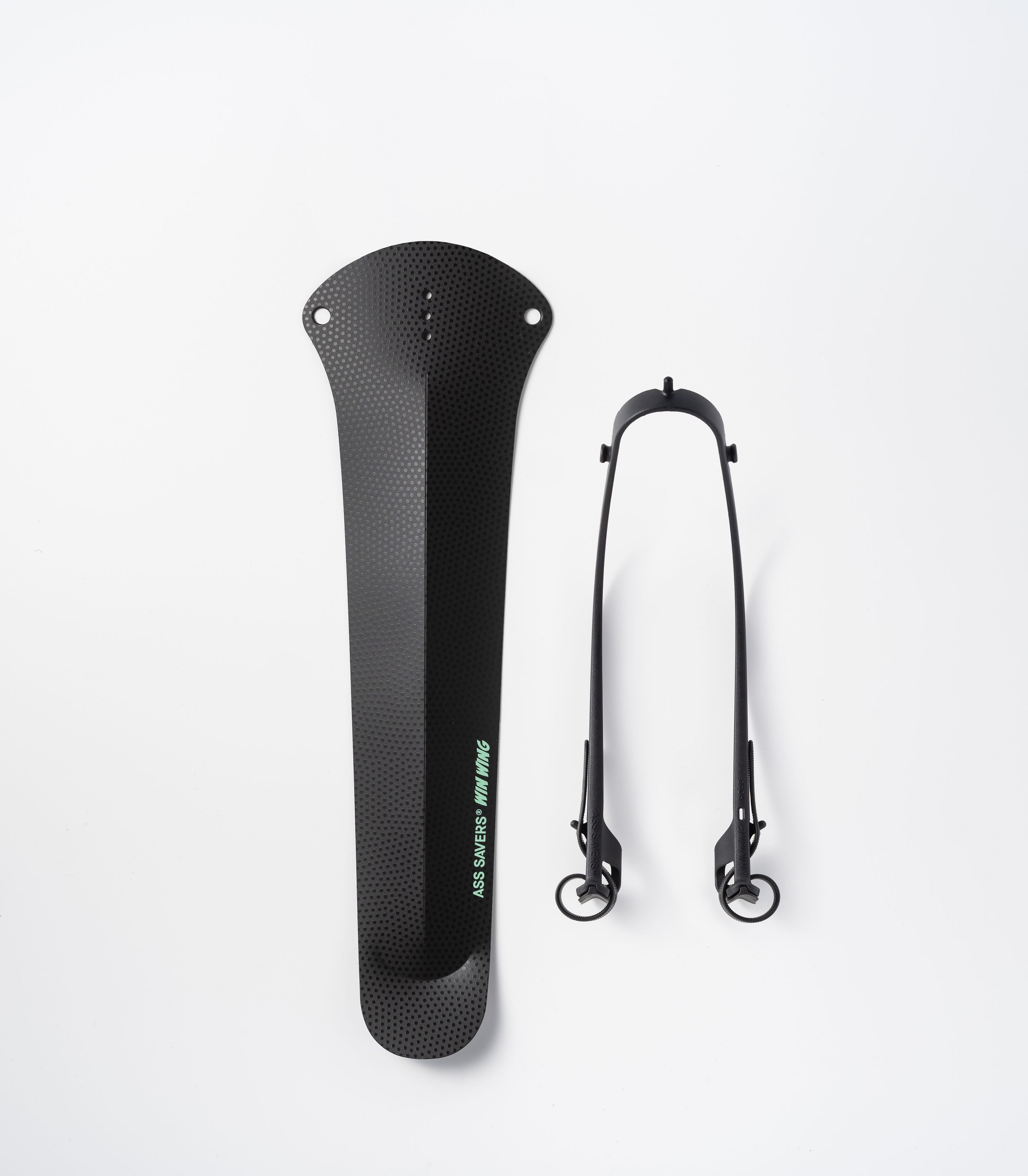 Ass Savers WRS-2 Win Wing Road spatbord achter zwart stip