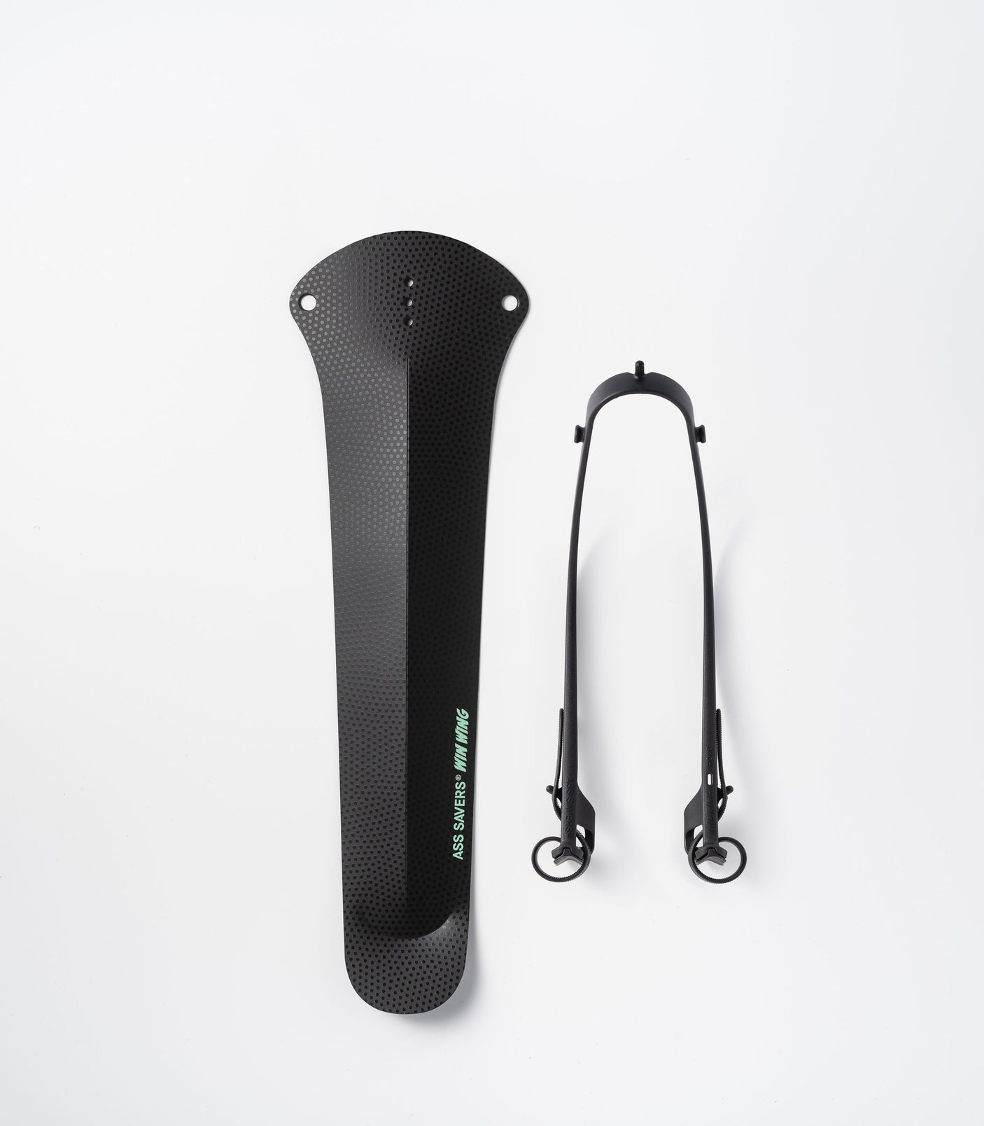 Ass Savers WRS-2 Win Wing Road spatbord achter zwart stip