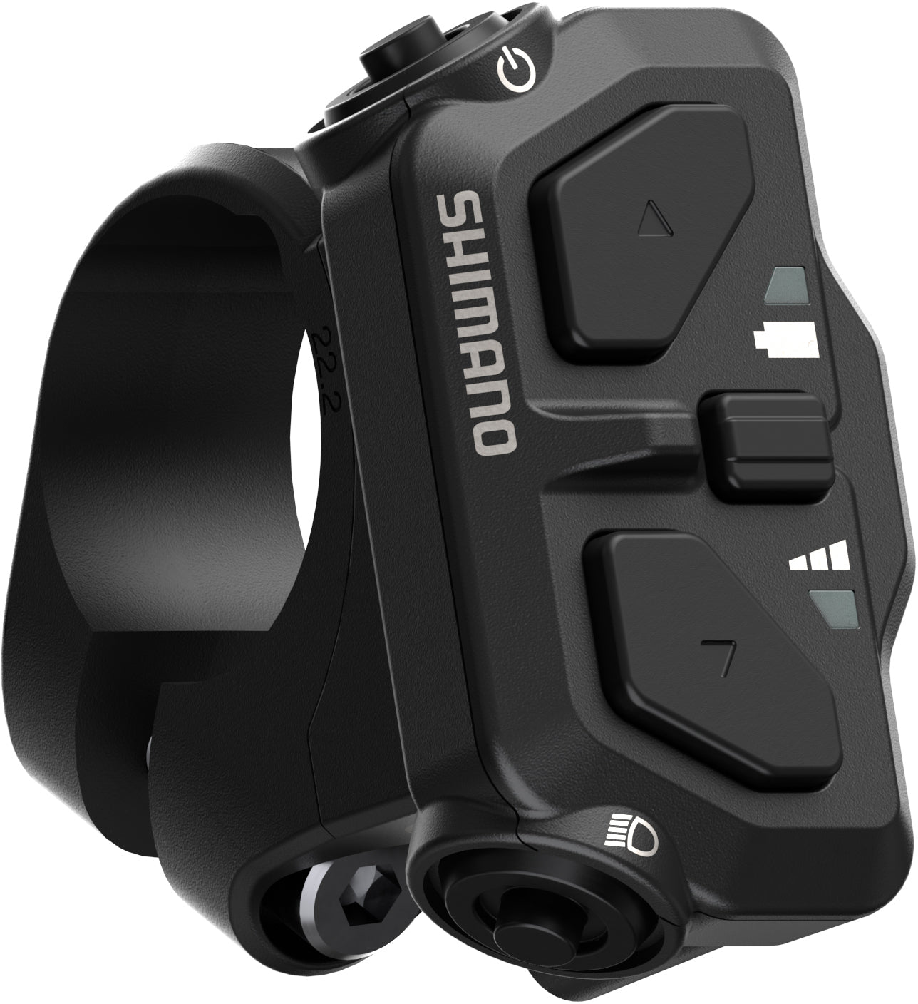 Shimano Schakelaar E-Bike Systemen S-WEN600-L Klem 22,2 mm