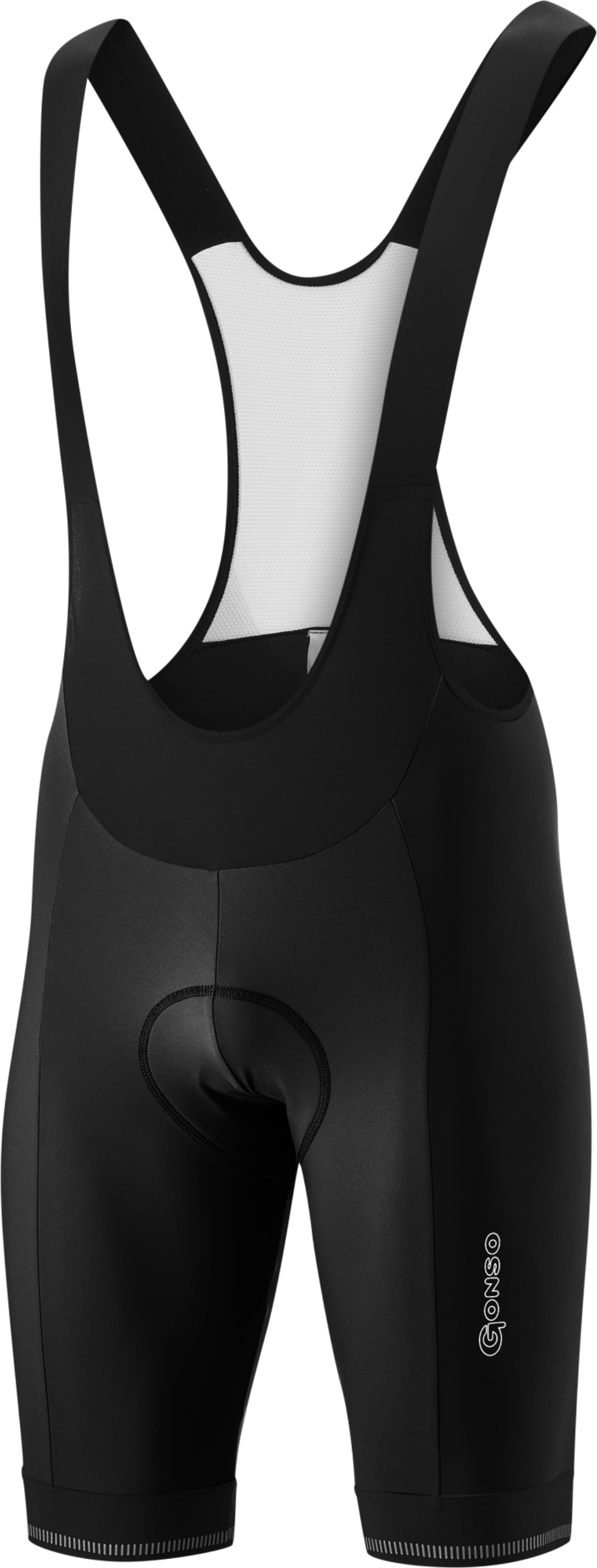 Gonso SITIVO Bib-Short heren zwart / vuur