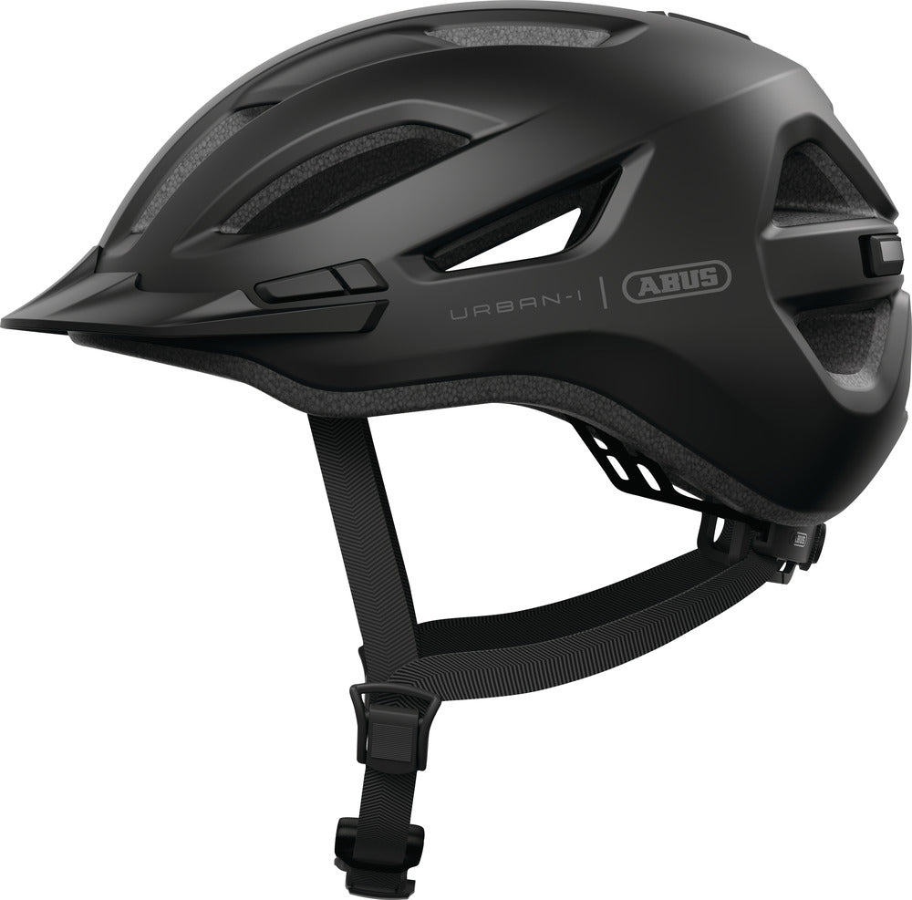 Abus URBAN-I 4.0 LR Urban Helm fluweel zwart