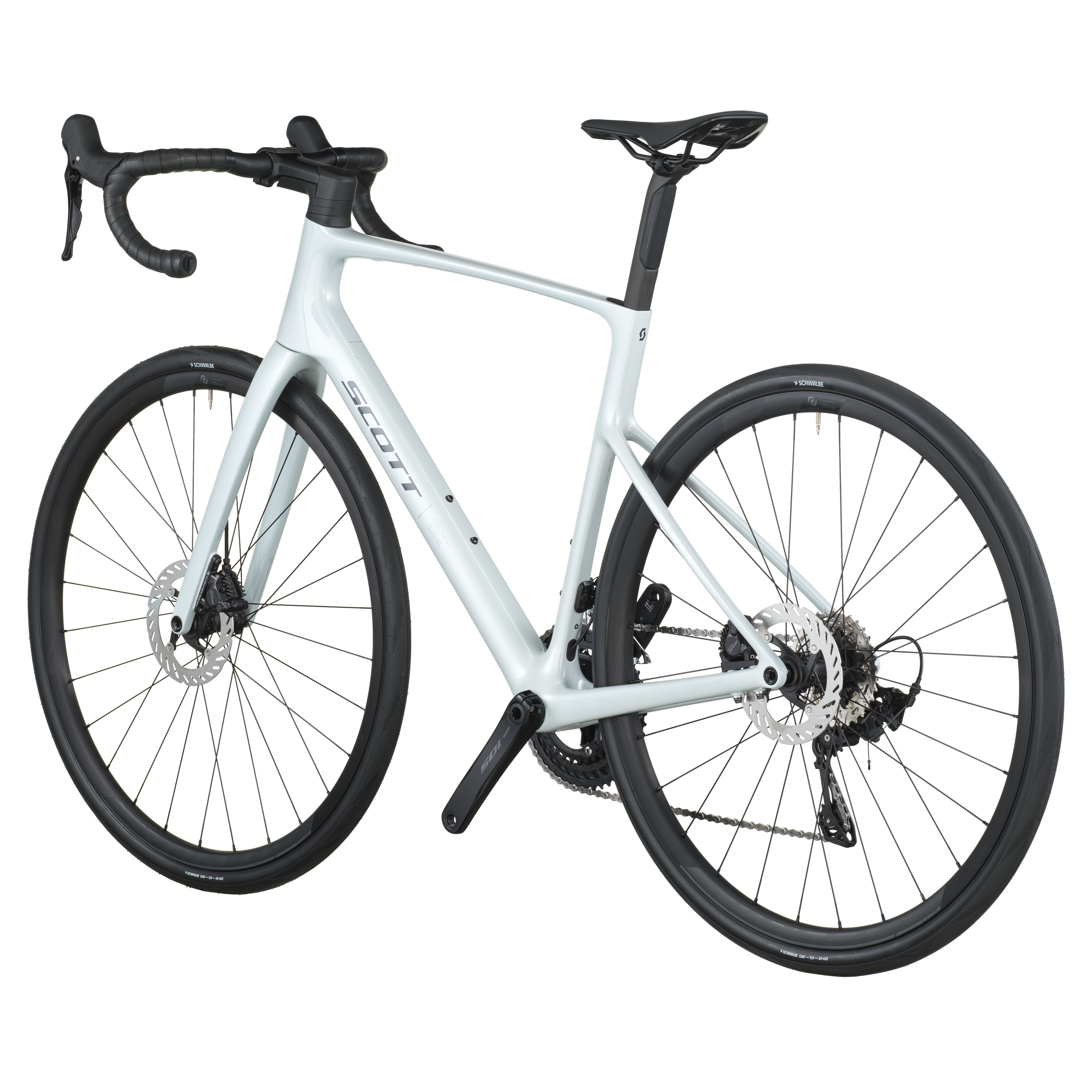 Scott Addict 50 cumulus wit