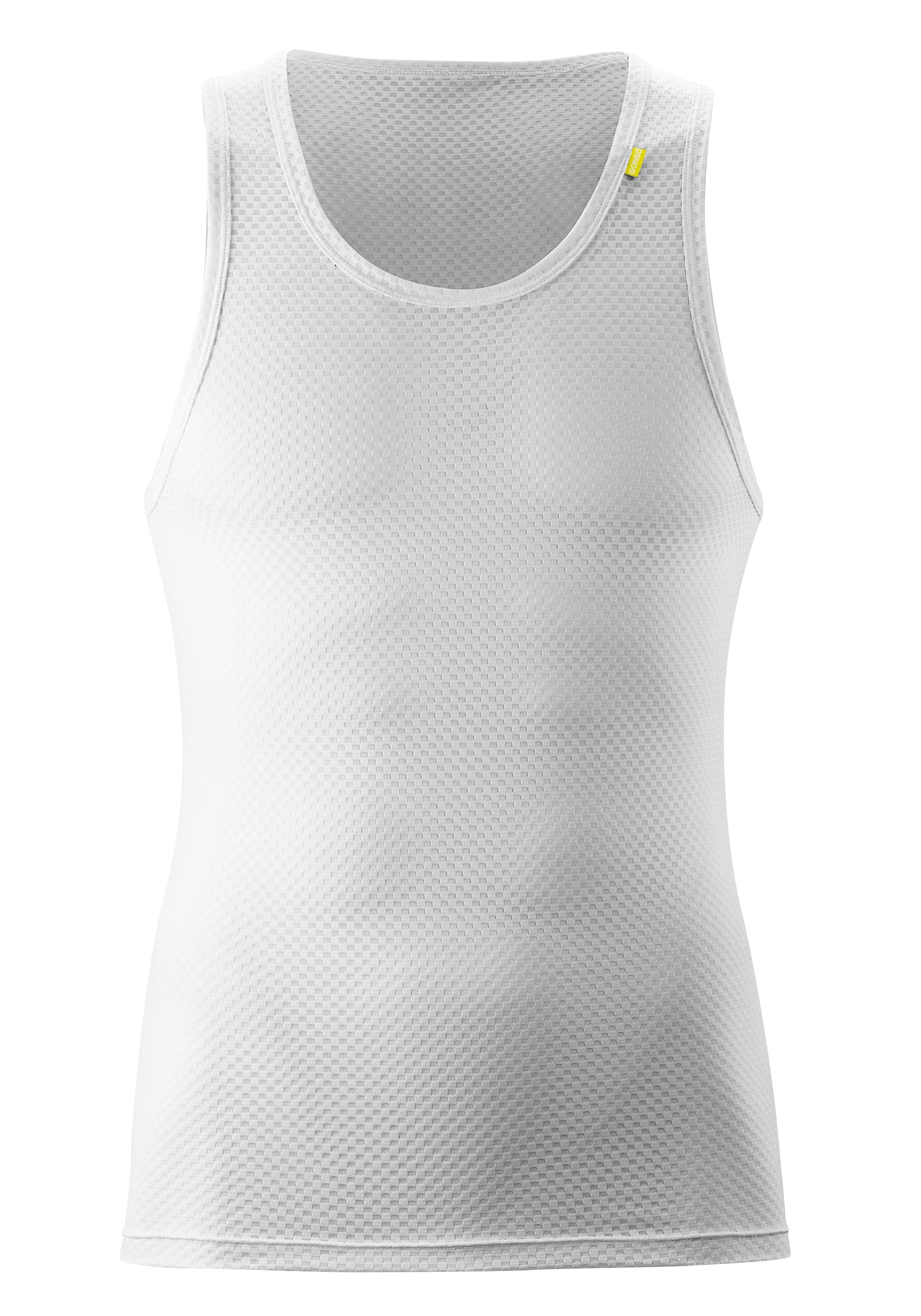 Gonso Base Shirt Mouwloos Heren wit