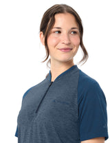 VAUDE Dames Tamaro HZ Shirt IV donkerzee uni