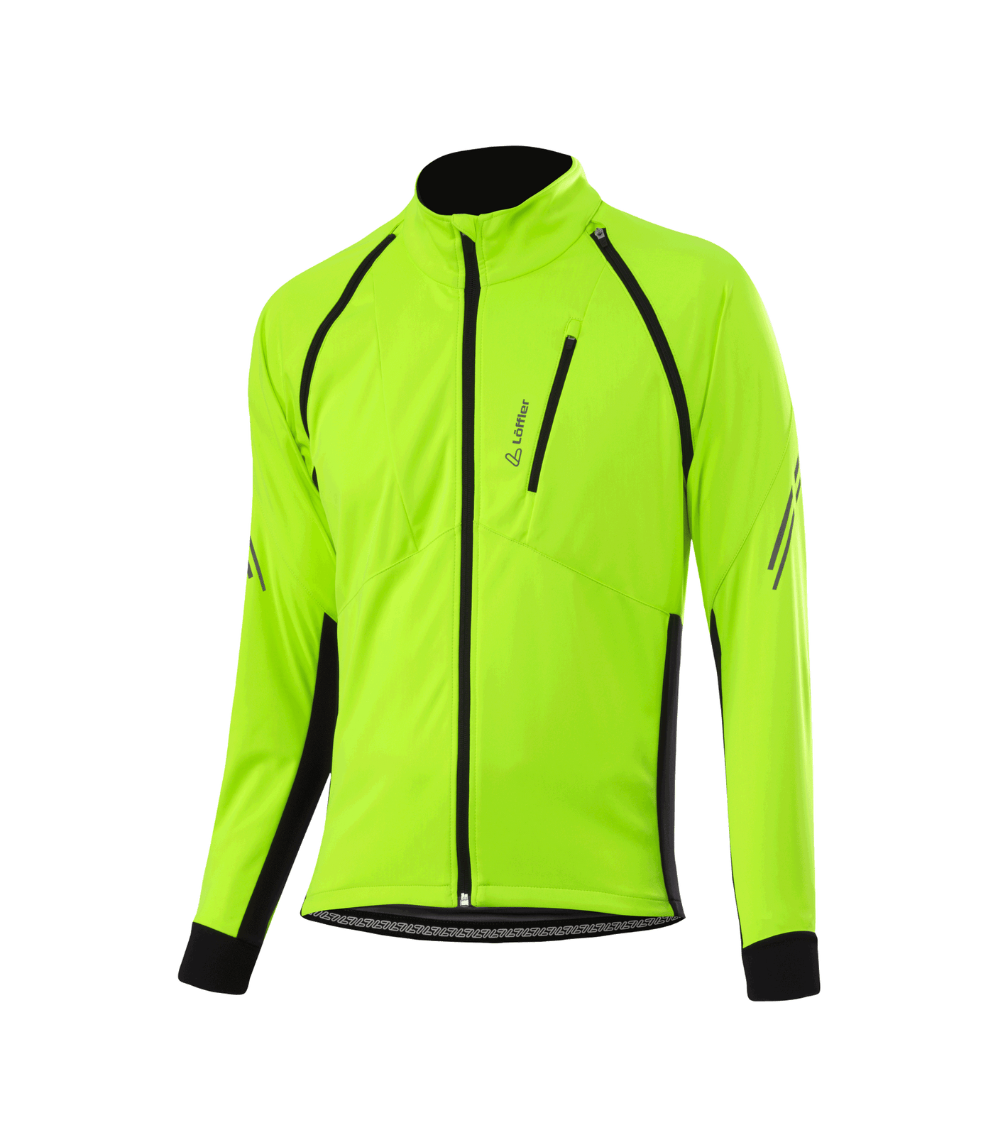 Löffler M Bike Zip-Off Jas San Remo Ab Light Neon Geel
