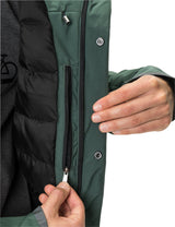 VAUDE Cyclist Warm Rain Jacket heren groen