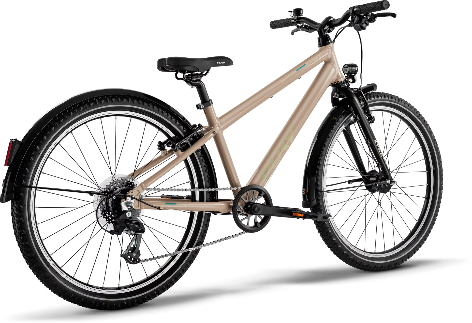 PUKY CYKE 24-8 ACTIVE stoffige zand/zwart (2025)