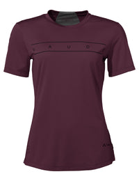 VAUDE Qimsa Logo Shirt Dames cassis – aktuelle Variante