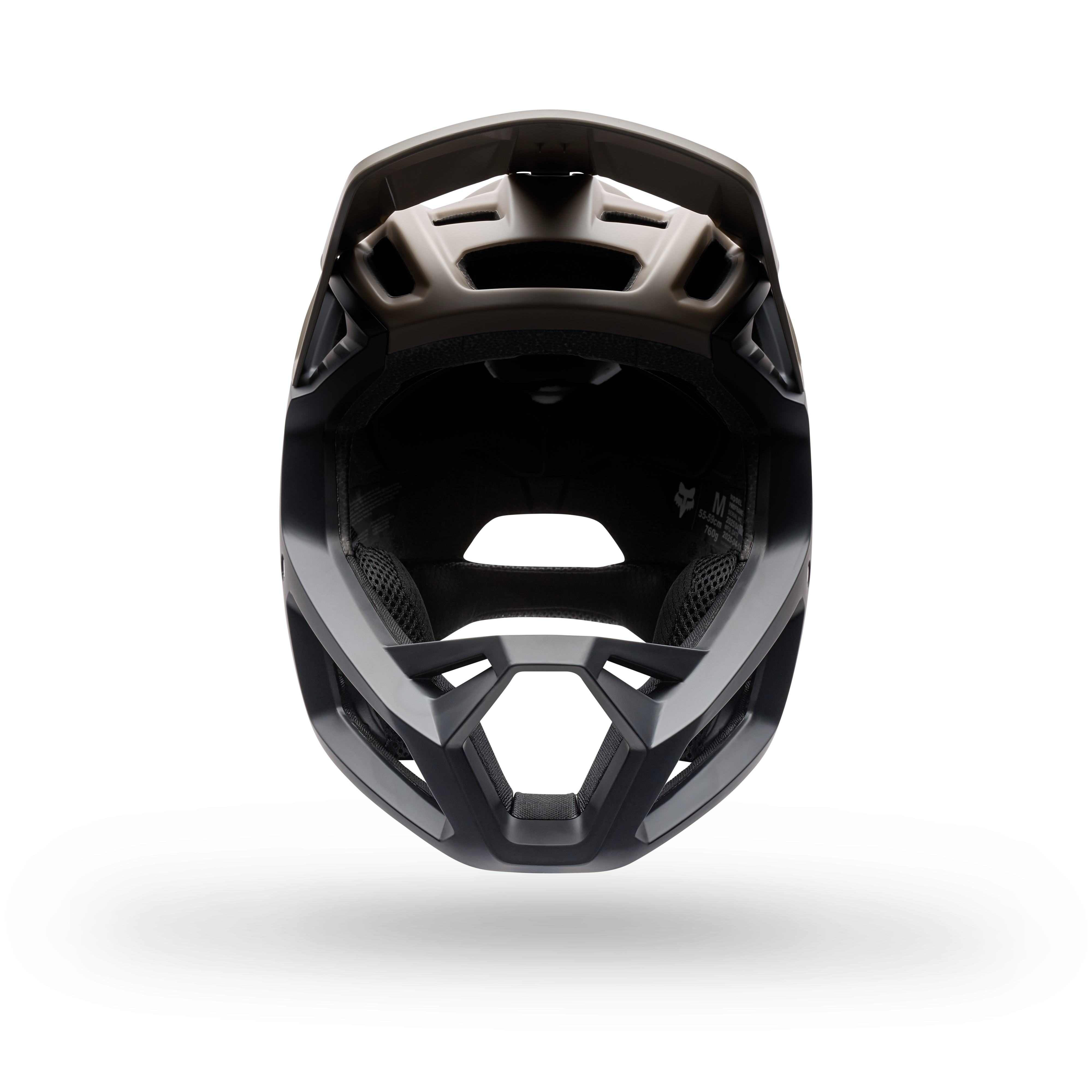 Fox Proframe Solid Full Face Helm Notenbruin