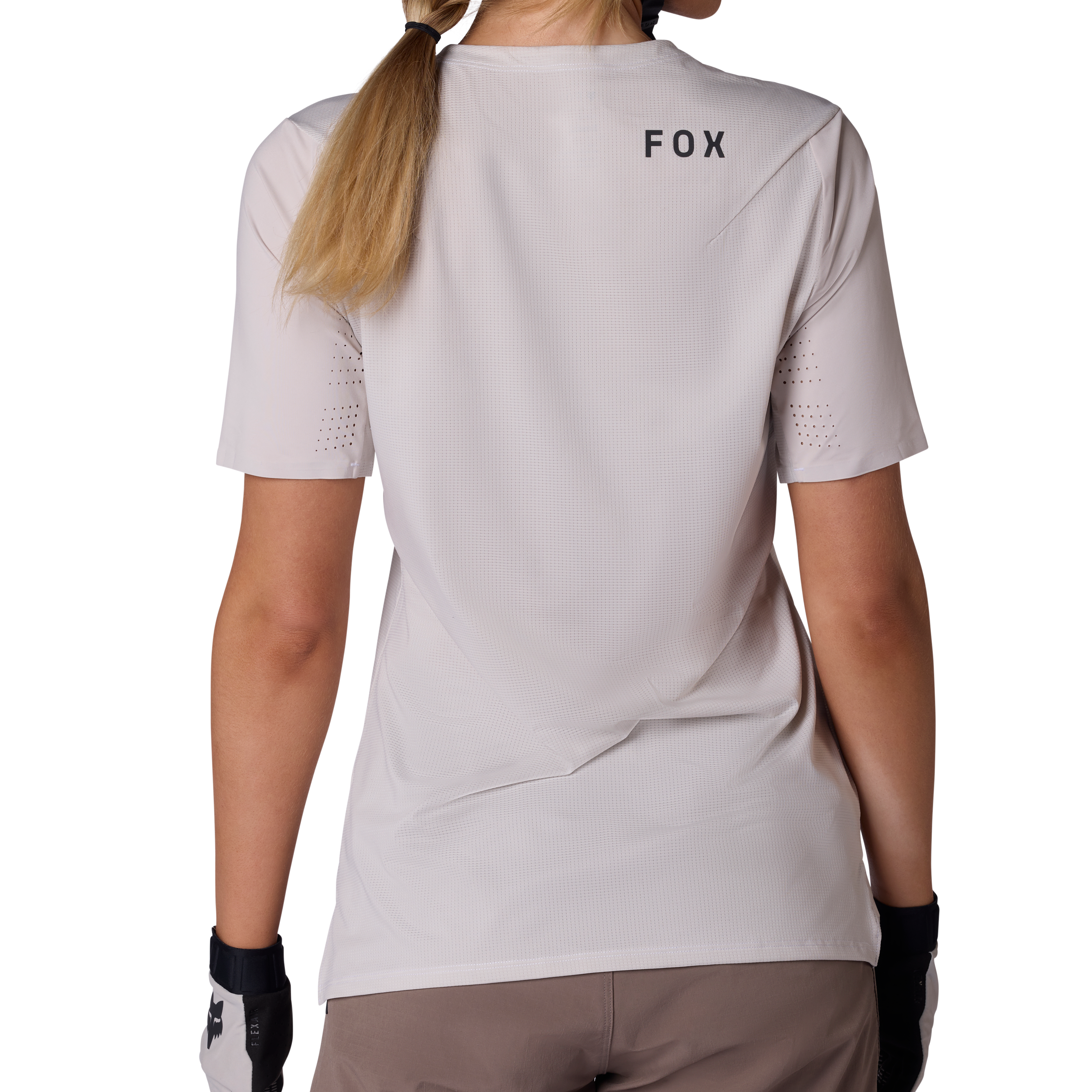 Fox W Flexair SS Jersey Krijt