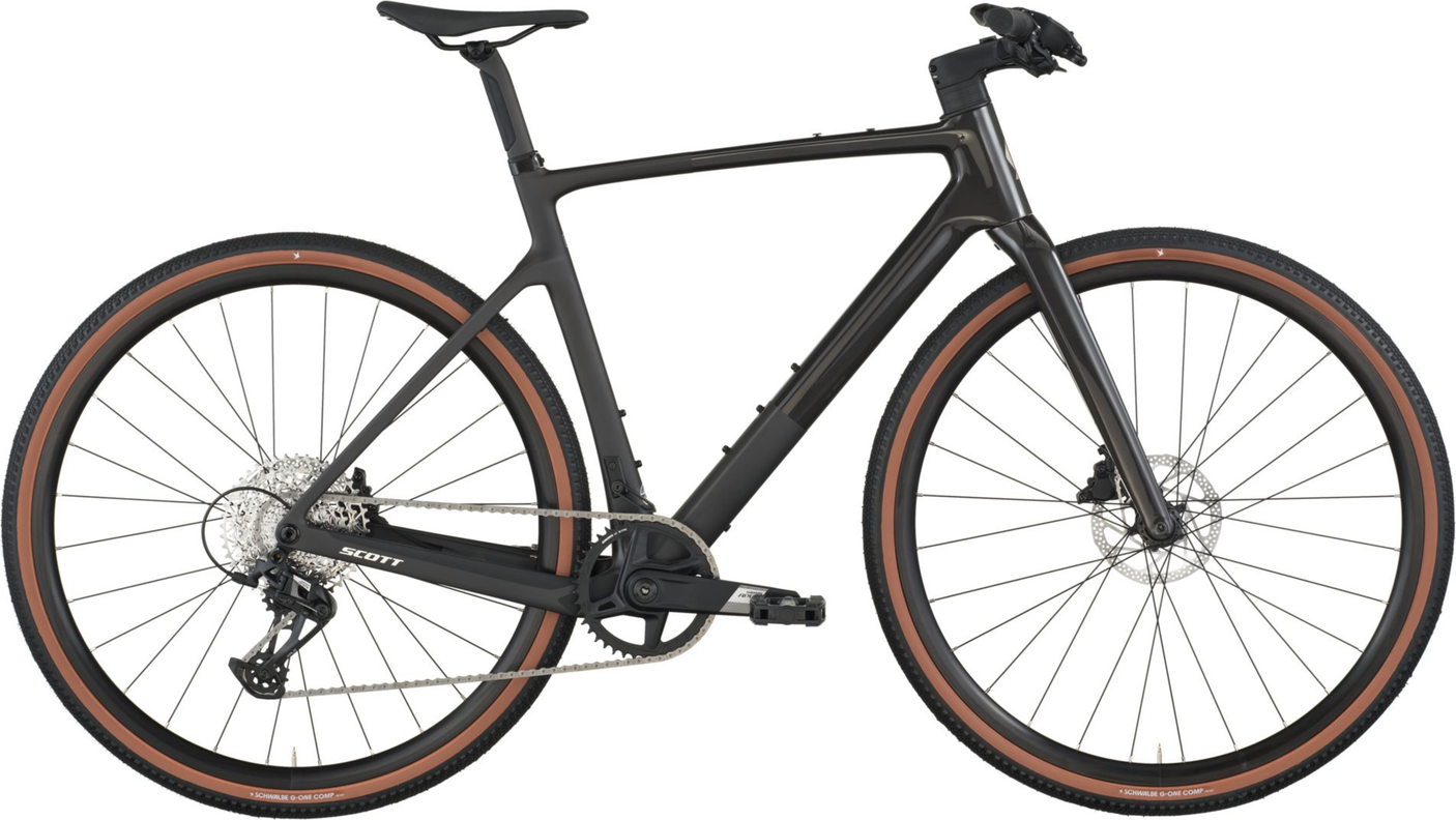 Scott Metrix 10 carbon zwart