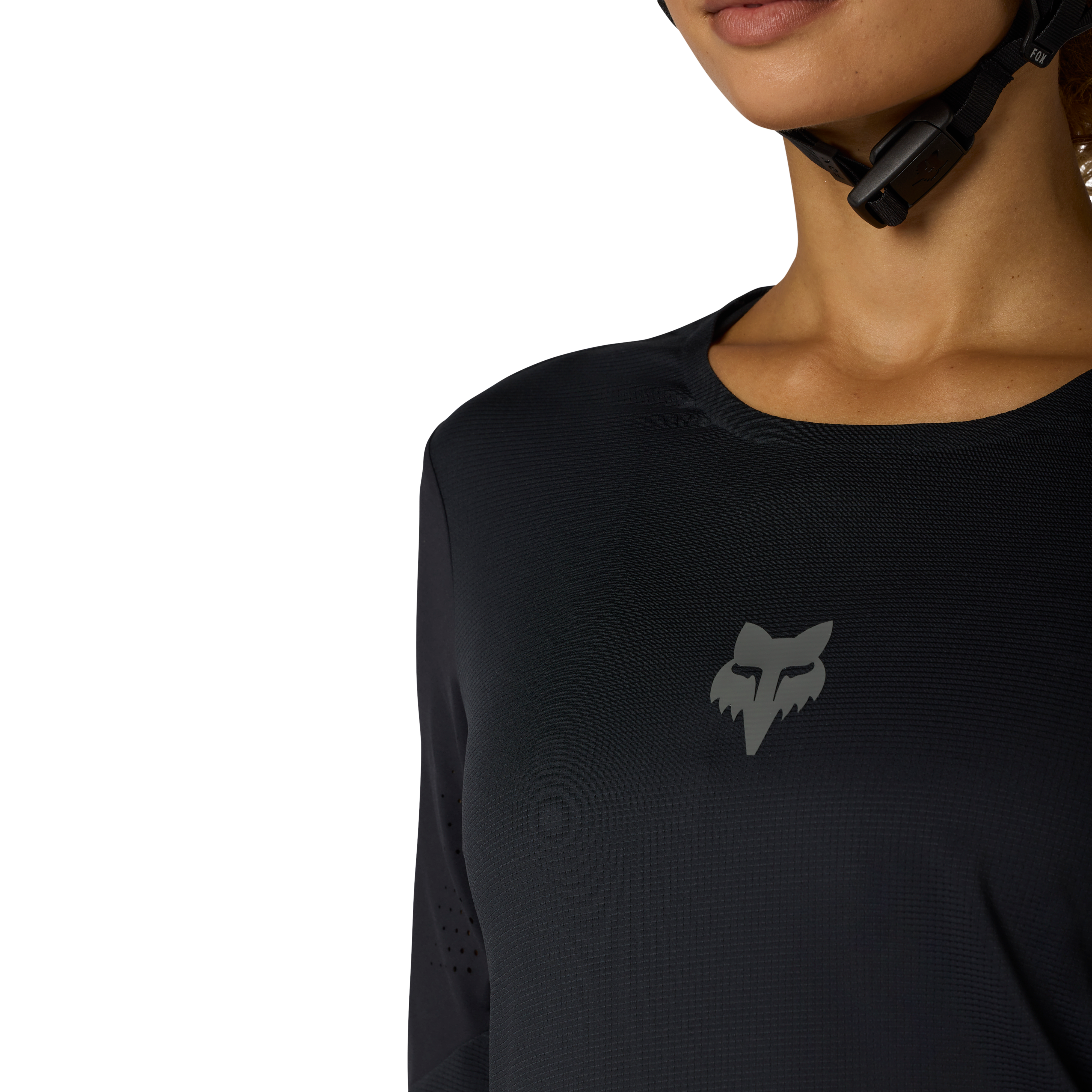 Fox W Flexair LS Jersey Zwart