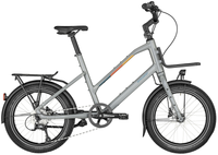 Bergamont Hans-On Compact Dames,Heren (2024) | Compact E-bike | shiny mortar grey – aktuelle Variante