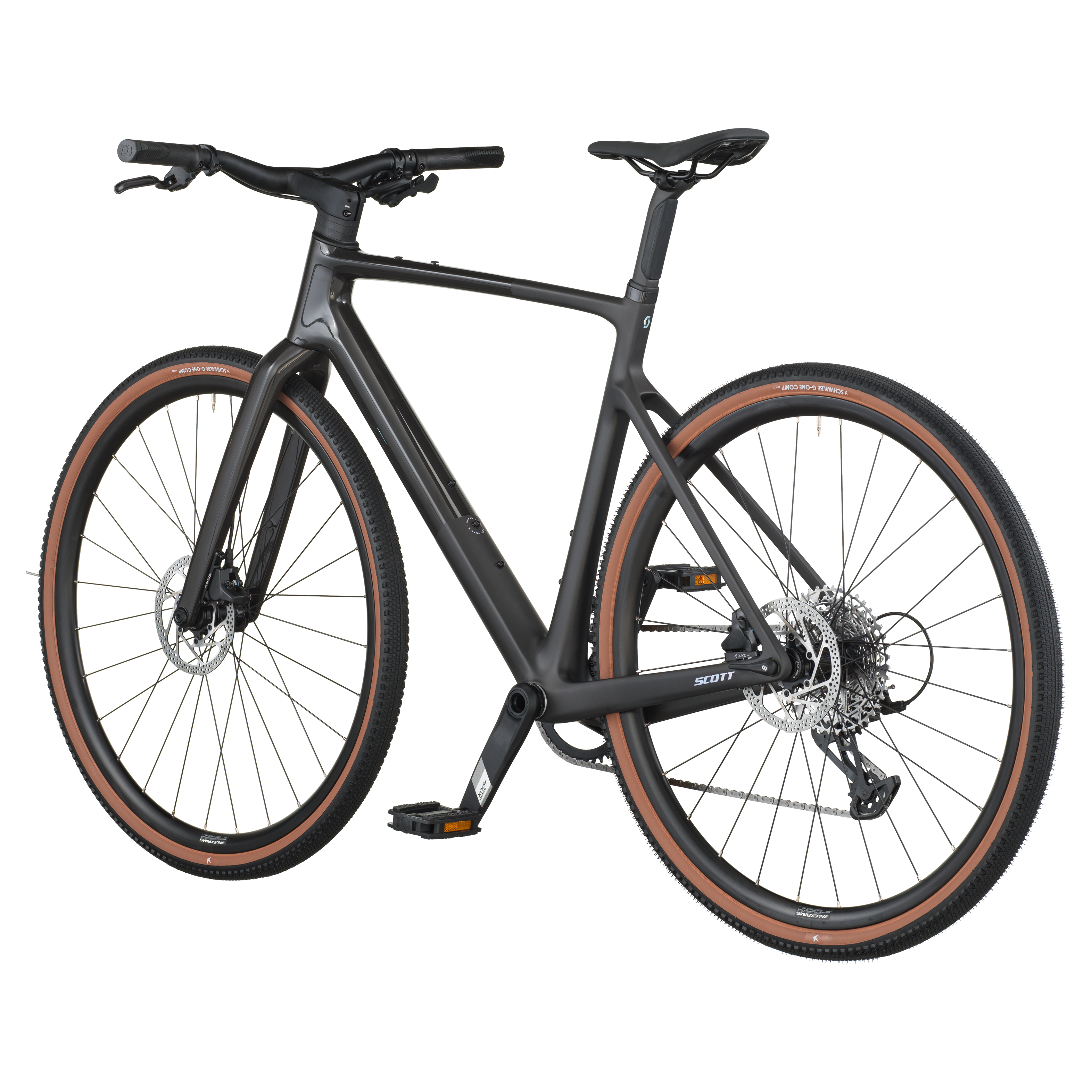 Scott Metrix 10 carbon zwart