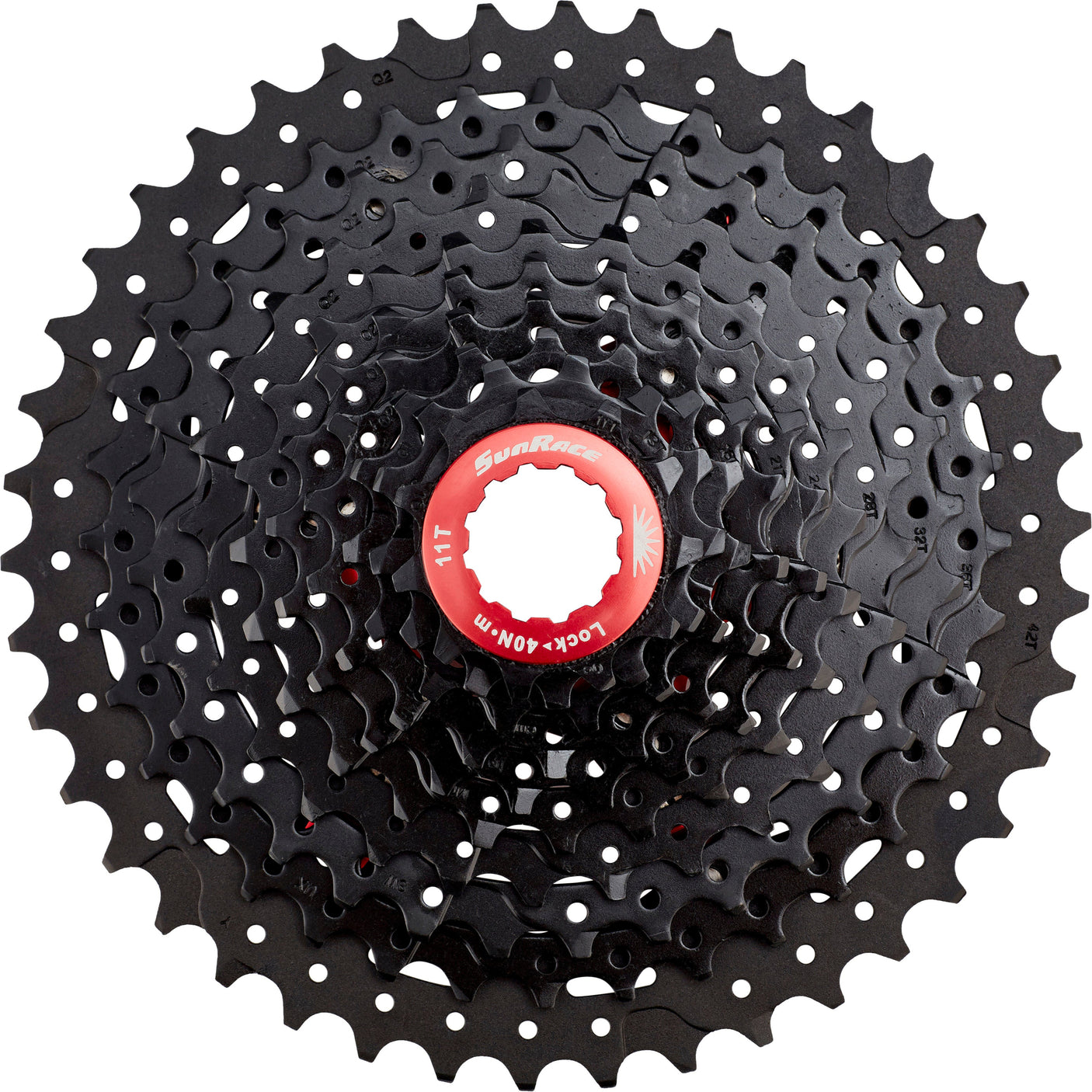SunRace CSMX3 cassette 10-speed zwart