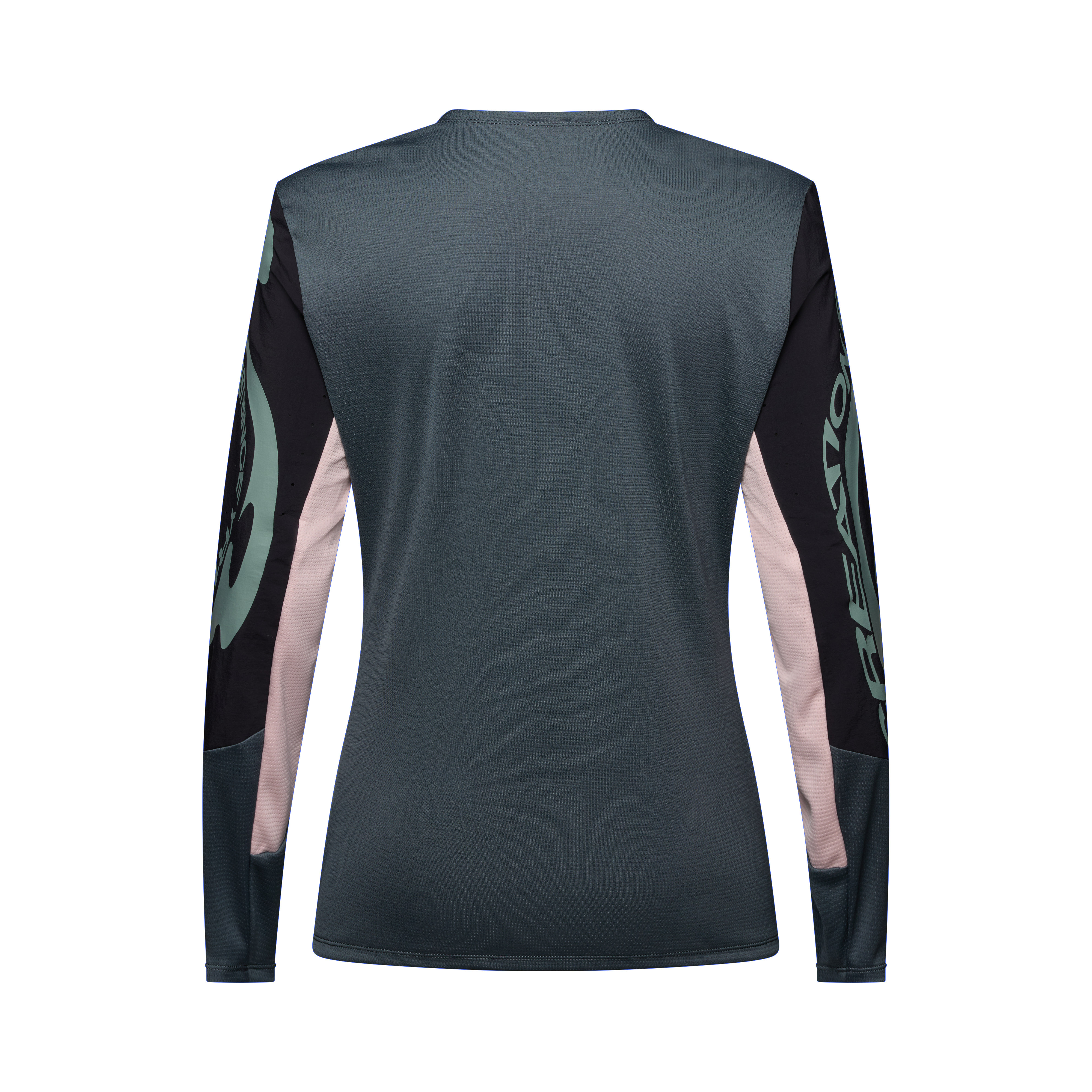 Fox W Defend LS Jersey Creatie Diep Kobaltblauw