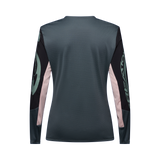 Fox W Defend LS Jersey Creatie Diep Kobaltblauw