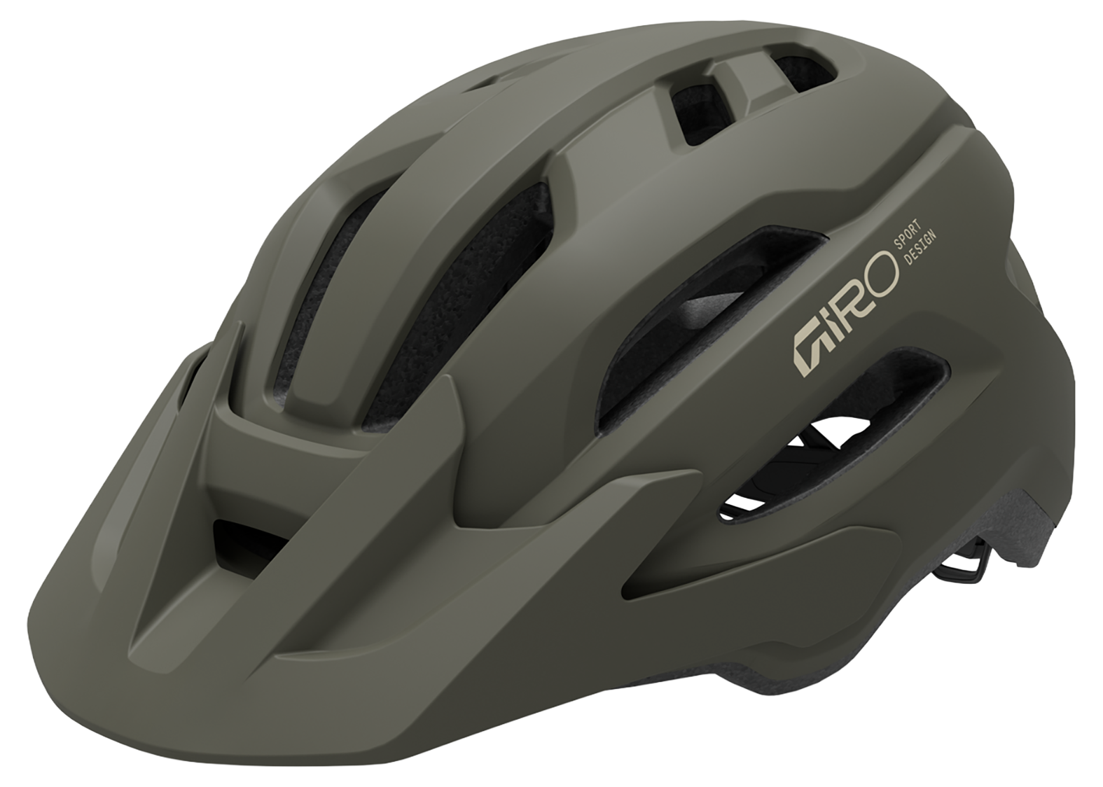 Giro Fixture Mips II mat donker salie