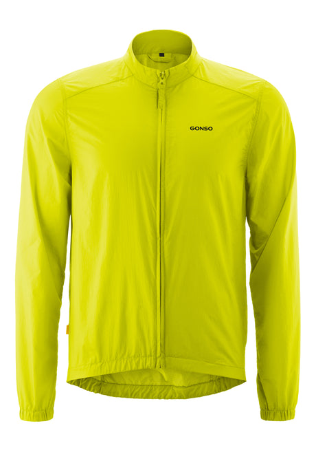 Gonso Adventure Jacket Wind Heren safety yellow