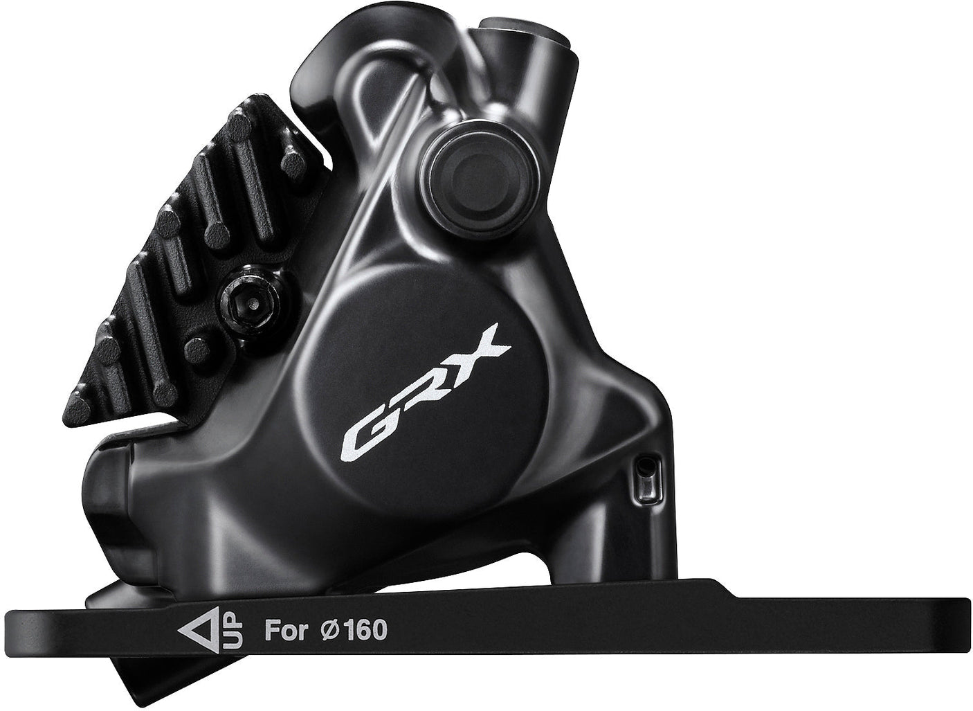 Shimano GRX ST-RX820-LA/BR-RX820 schijfremset voorzijde Flat Mount voor variabele zadelpen grijs/zwart