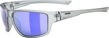 uvex Sportstyle 230 fietsbril Smoke Transparant / Mirror Blue