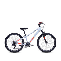 S'COOL Xroc Pro 24-K7 (2026) | 24 inch kinderfiets | Sky Grey/Neon Orange – aktuelle Variante