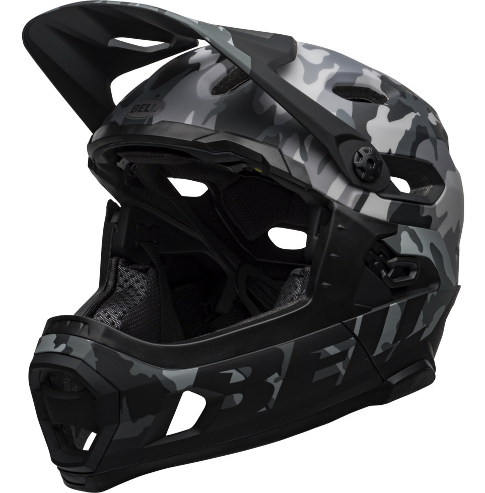 Bell Super DH Mips mat/glanz zwart camo