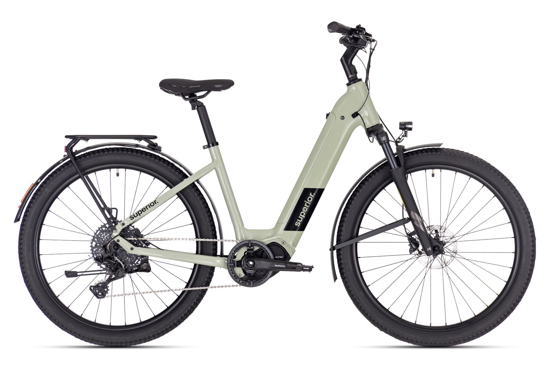 Superior eRX 6.4 LS 504Wh GLANS ZACHT GROEN