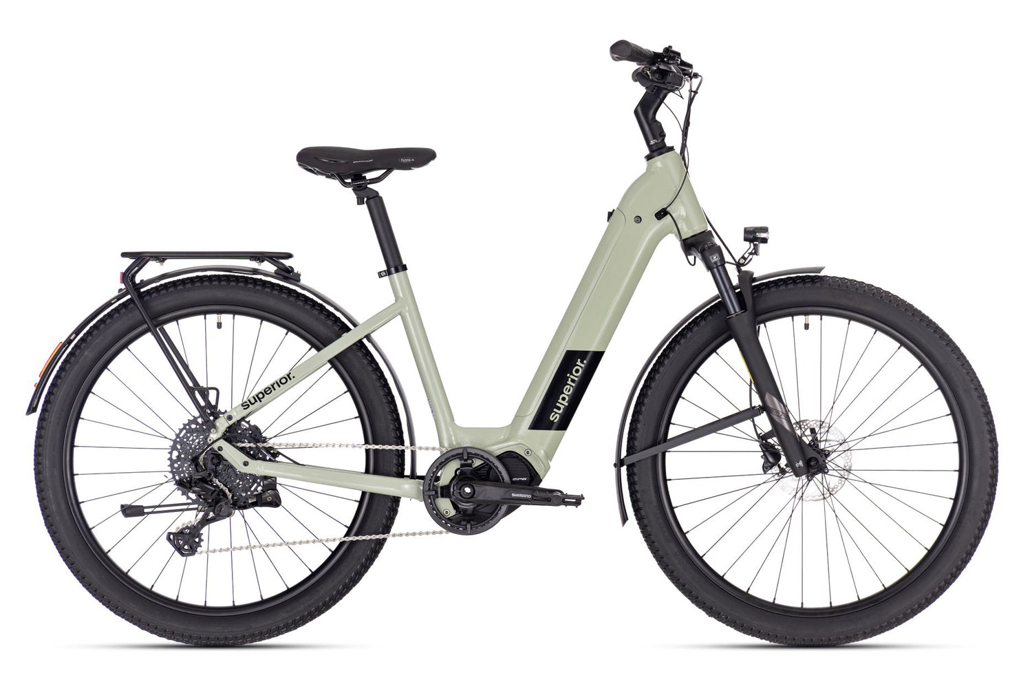 Superior eRX 6.4 LS 504Wh GLANS ZACHT GROEN