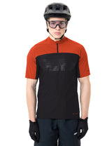 VAUDE Heren Qimsa Pro HZ Shirt gloeiend rood
