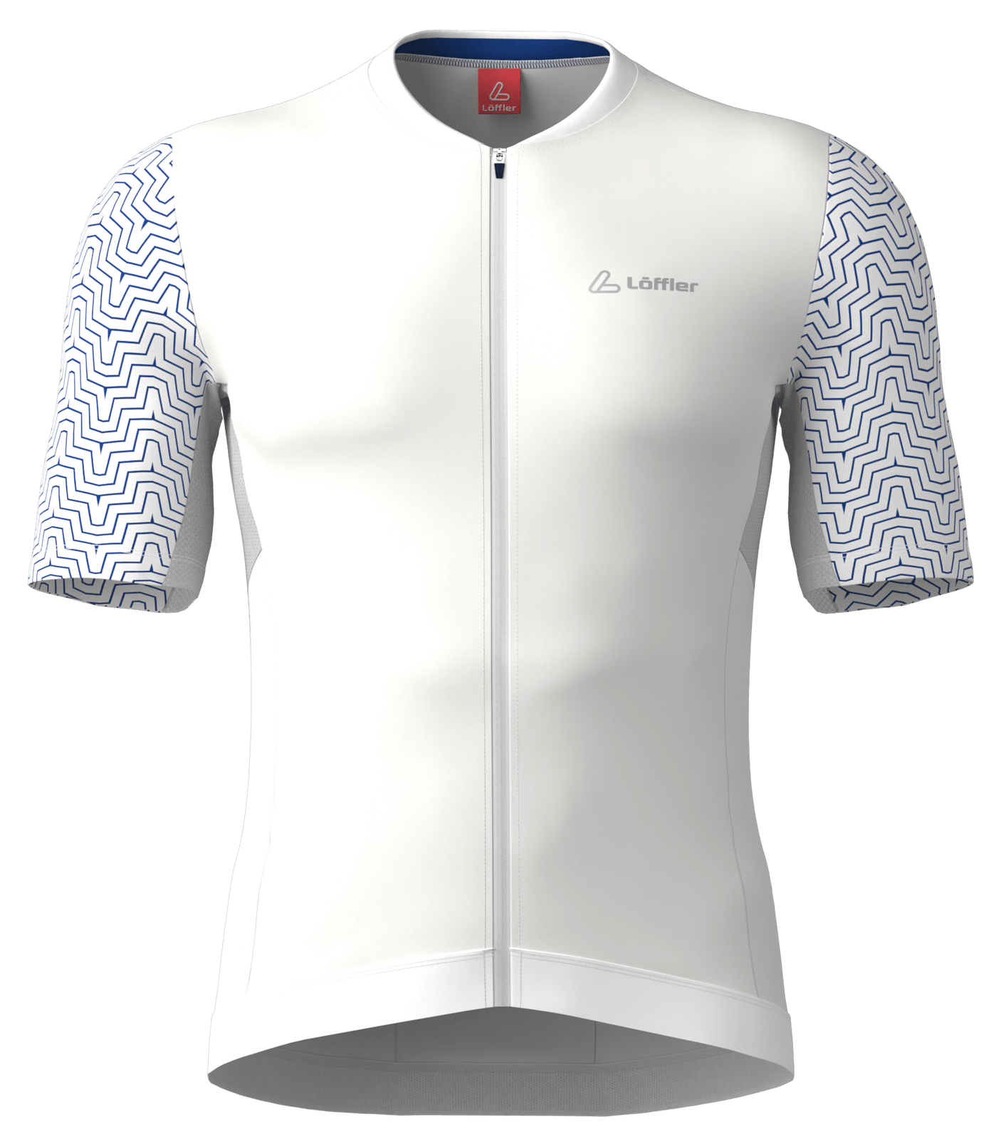 Löffler M Bike Jersey Fz Gordy Mid Wit/Marin