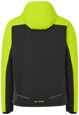 VAUDE Heren Qimsa Hooded Softshell Jas II neon geel