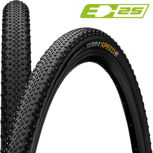 Continental Terra Speed ProTection vouw 28" vouwband zwart / zwart skin