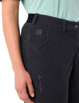 VAUDE Dames Loamer Base Cord Shorts zwart