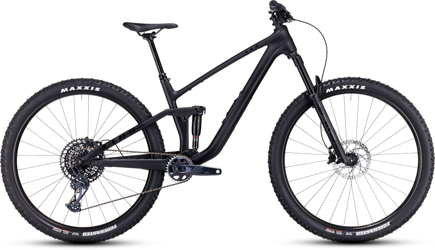 Cube Stereo ONE44 C:62 Pro carbon'n'zwart