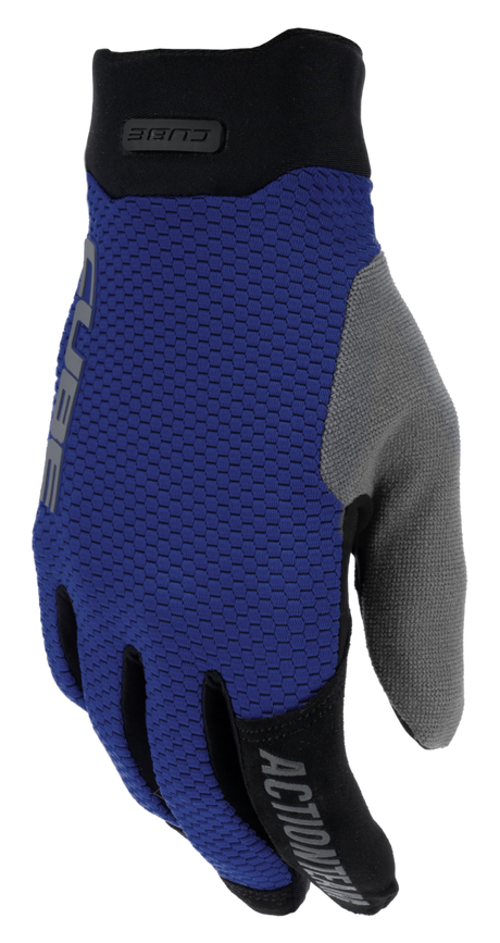 Cube Handschoenen Gravity lange vingers X Actionteam blauw