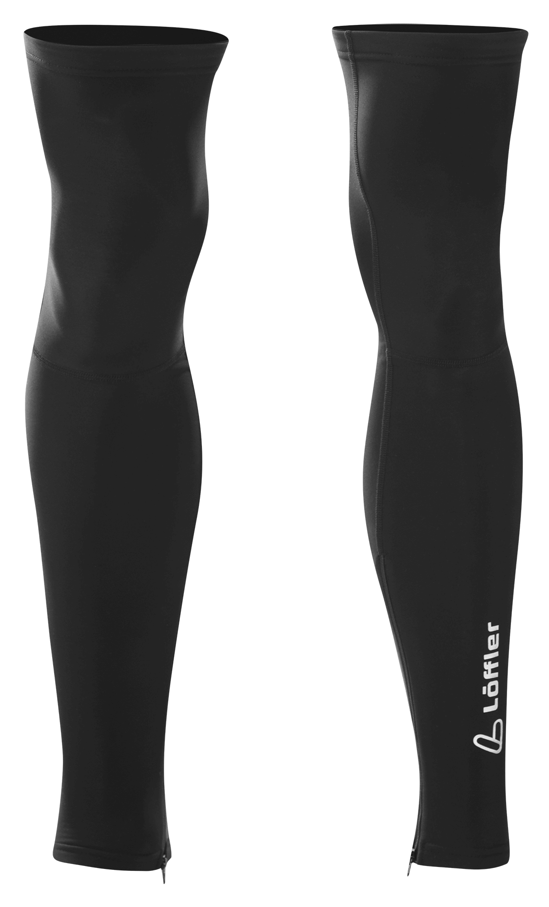 Löffler beenwarmers thermo unisex zwart