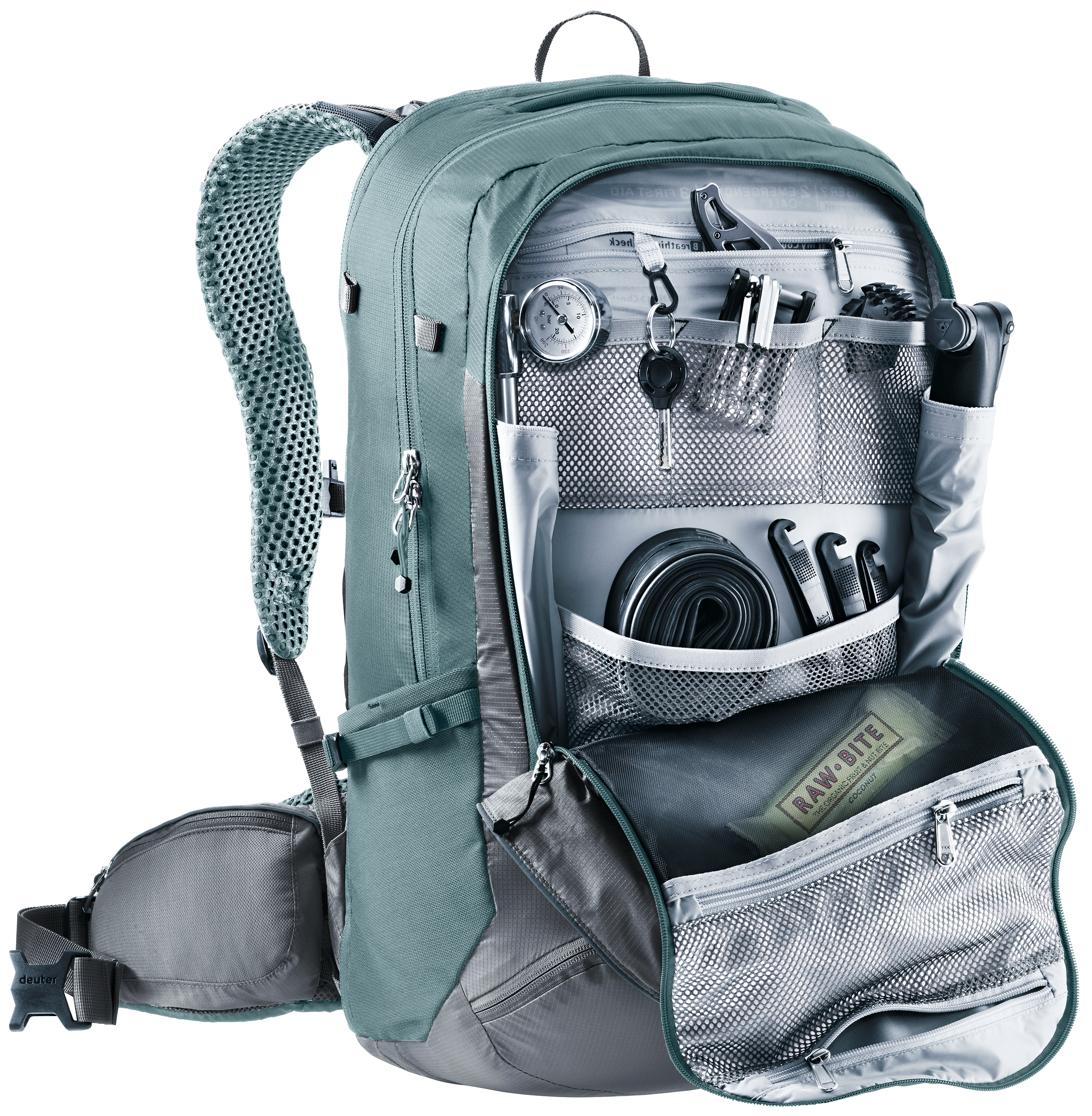 deuter Trans Alpine Pro 28 fietsrugzak graphite-shale