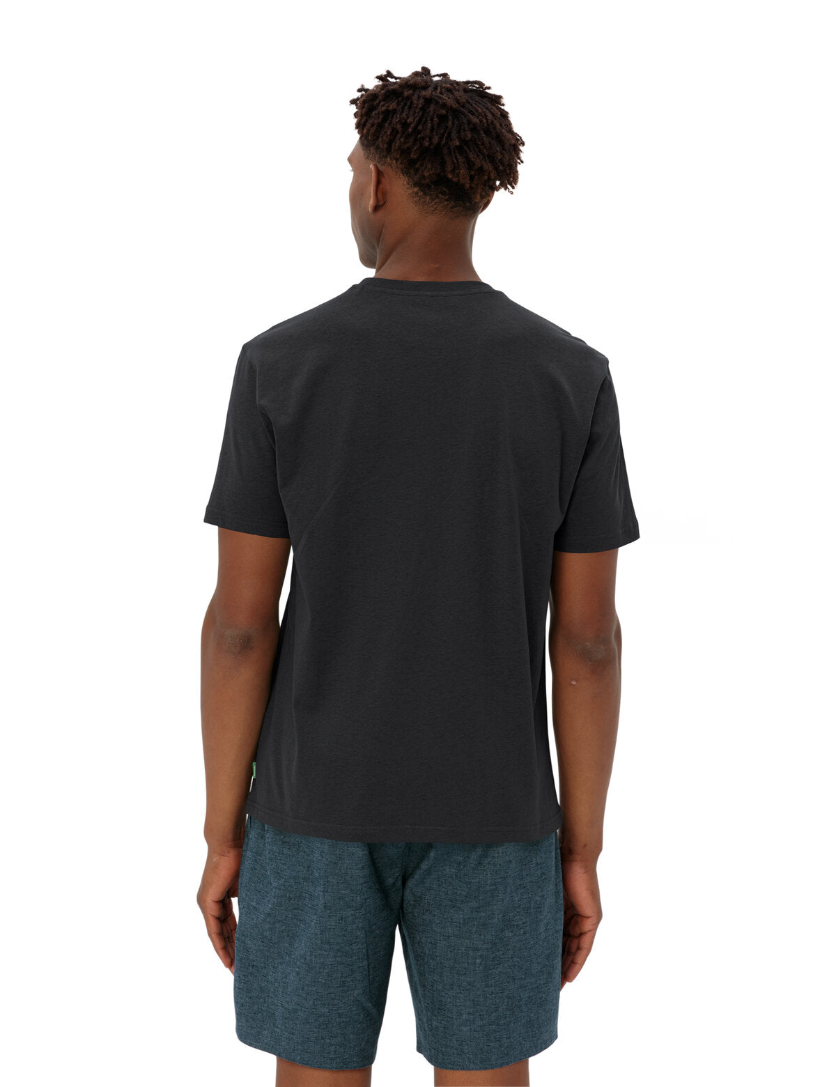 VAUDE Heren Fietser T-shirt V zwart/zwart